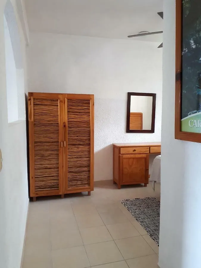 Apartmán Hotel Casa De Las Ranas Puerto Morelos Mexiko