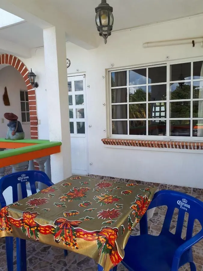 Apartmán Hotel Casa De Las Ranas Puerto Morelos